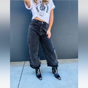 Blakeley Horseshoe Barrel Black Jeans